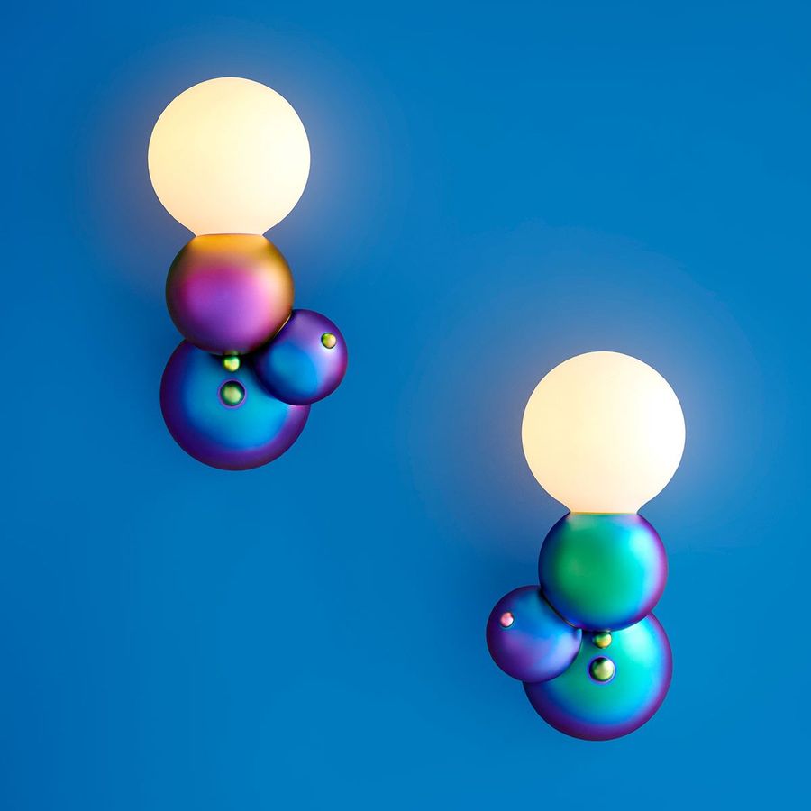 Rainbow Bubbly 01 Wallmount — ROSIE LI added by Shilpi Dewan