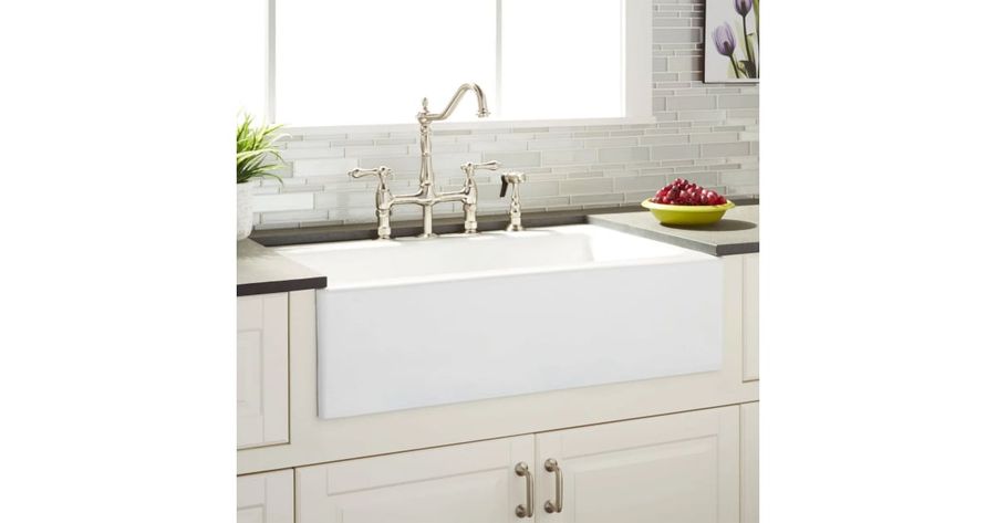 Signature Hardware 423060 Almeria 33" Farmhouse Single | Build.com added by Brittney Collins- Wilson