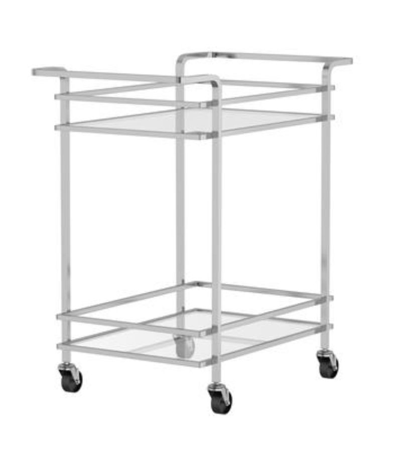 Skylar 29" Metal Bar Cart added by Morgan Hatch