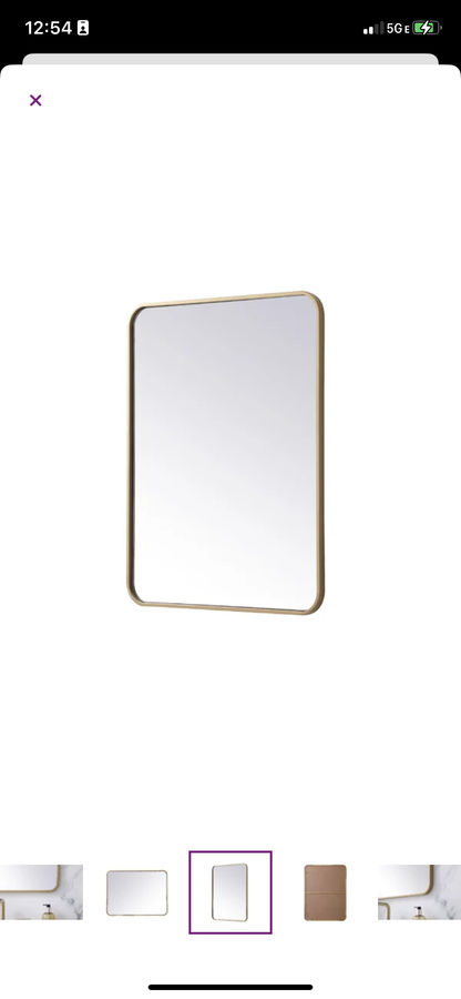 Alessandra Metal Wall Mirror added by Erin Peacock
