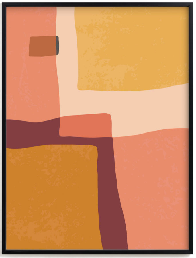"Provence Abstract No. 2" - Graphic Limited Edition Art Print by Pippa Shaw. added by Rachael Igoe