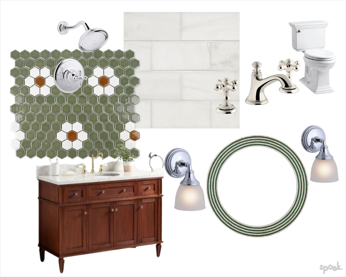 Bathroom Ideas designed by Rebekah Cook