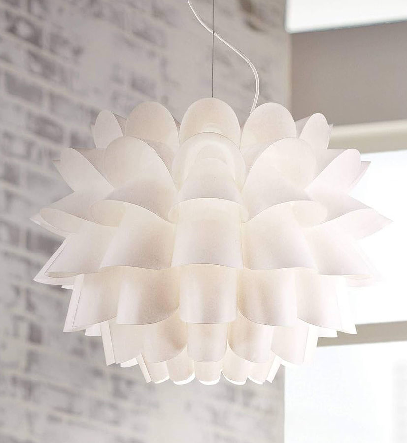 Possini Euro Design White Flower Hanging Pendant Lighting Fixture 25 1/4" added by Morgan Hatch
