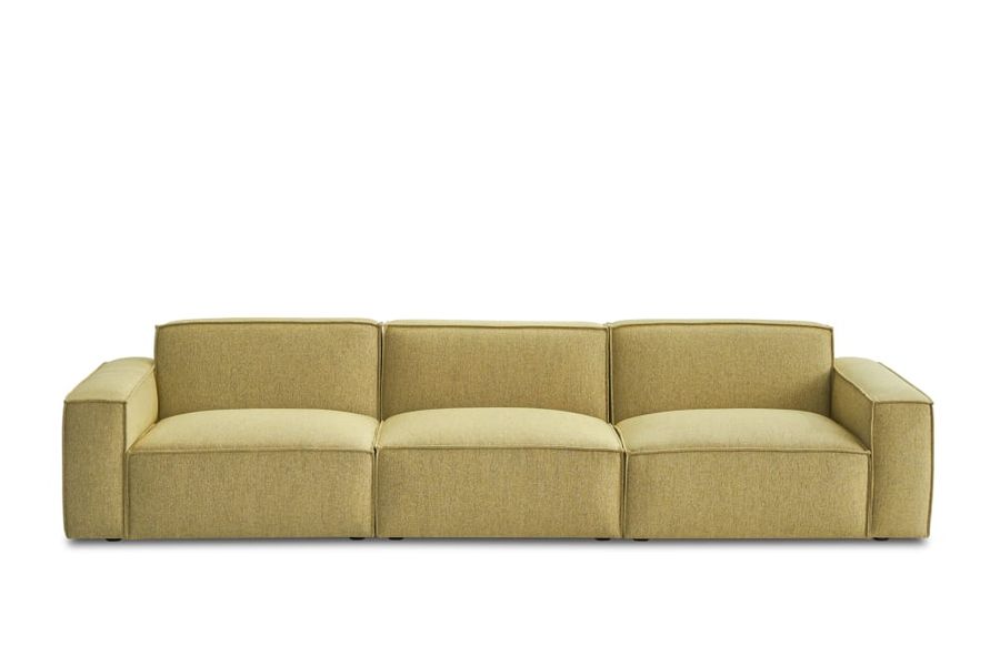 Jonathan Extended Sofa, Meadow Yellow | Castlery added by Hadley Krueger