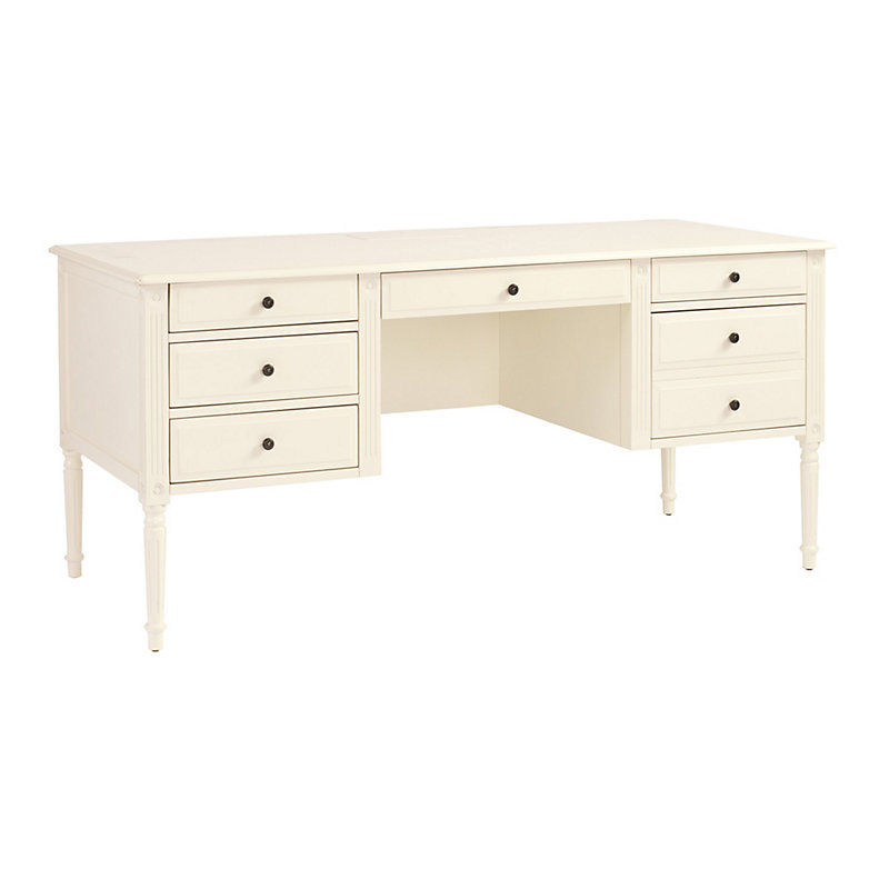 Verona Desk - Cream - Ballard Designs added by Rachel Frank