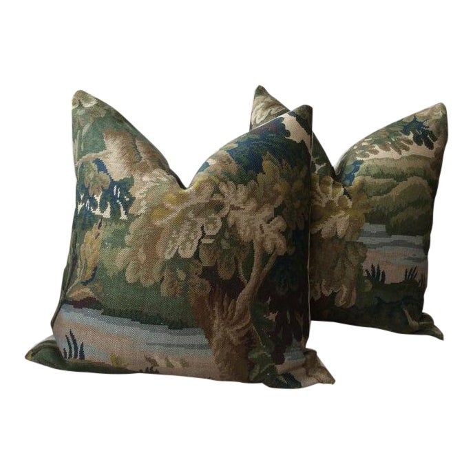 English Traditional Cowtan and Tout “Richmond” Pillows - a Pair added by Laurel Browning