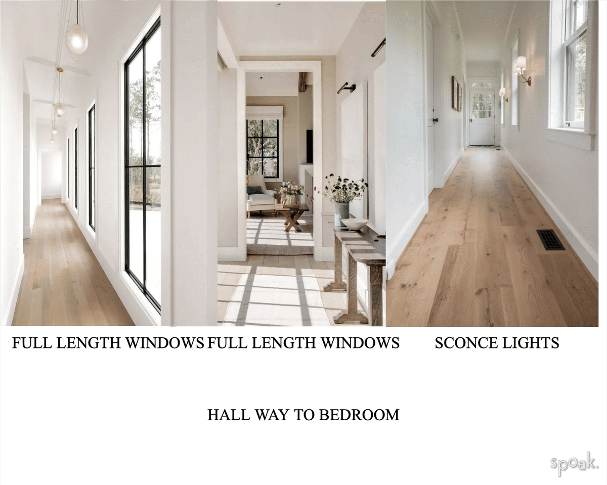 Hallway Inspiration designed by Caroline Osborn