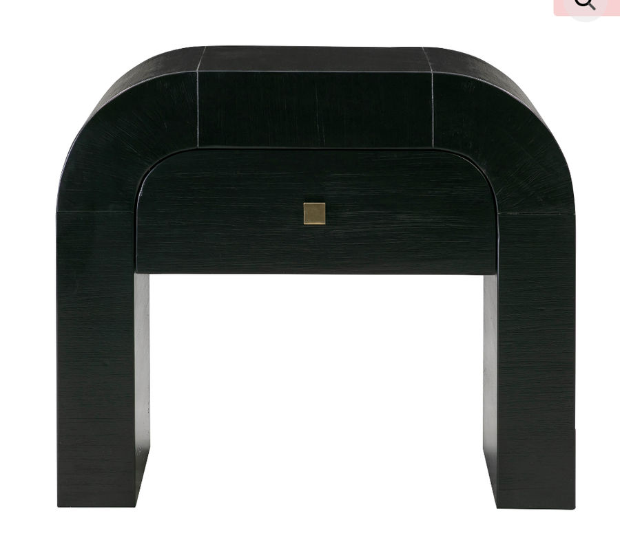 Hump Black Nightstand - TOV Furniture added by Lauren Houston