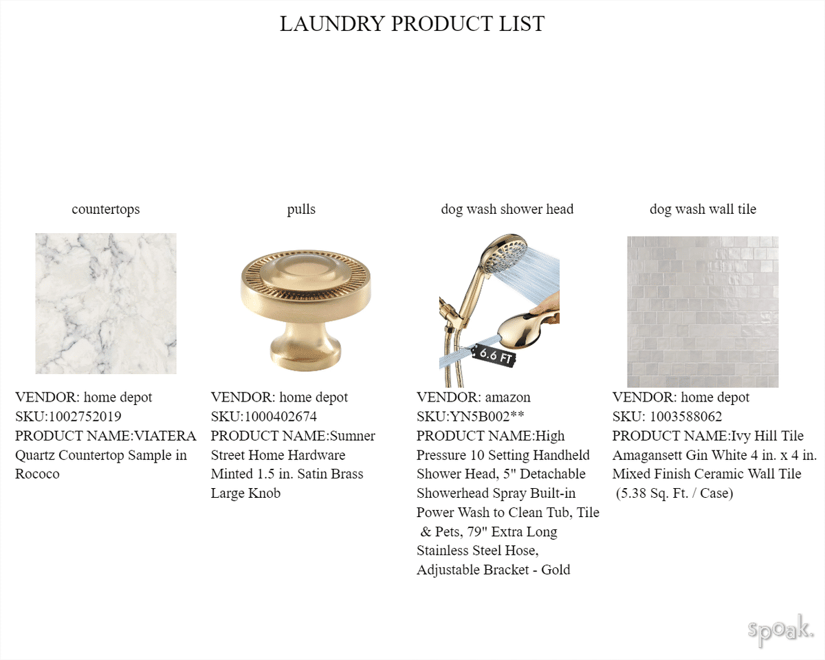 Laundry Room Inspo designed by Erin Herston