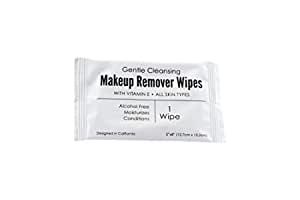 World Amenities - Bulk Makeup Remover Wipes | 500 Count| Individually Wrapped, Gentle Cleansing, Alcohol Free - All Skin Types - Vitamin E - 100% Recyclable, Hotel Travel Size Toiletries added by Corrie Baguio