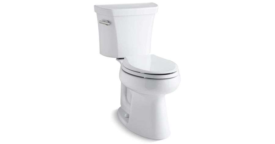 Kohler K-3979-0 Highline Comfort Height 1.6 GPF Toilet with Elongated Bowl | Build.com added by Katherine Yeager