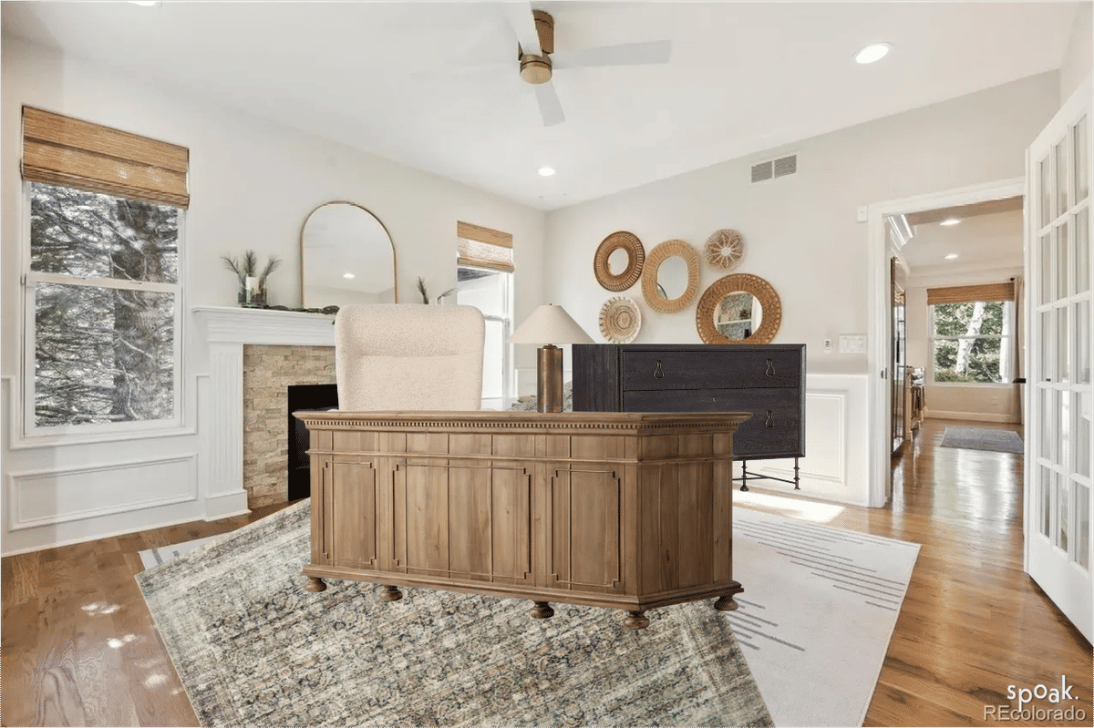 Rustic Office Inspiration designed by Megan Busby