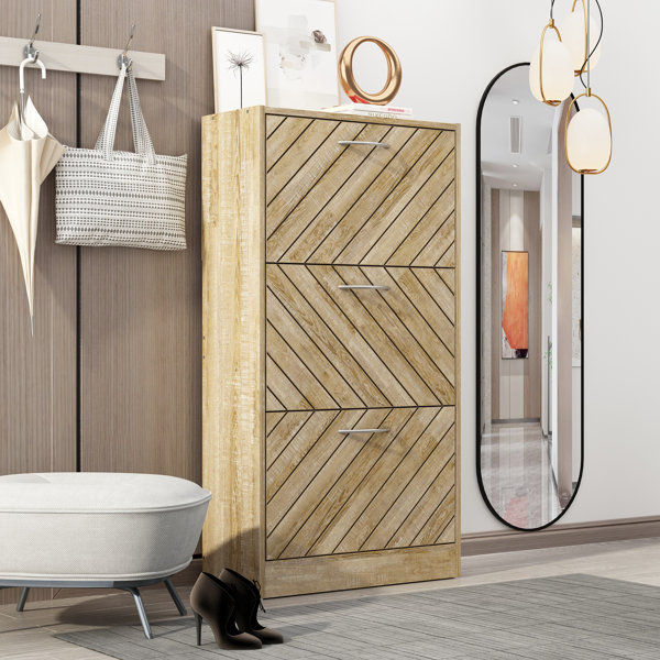 18 Pair Shoe Storage Cabinet added by courtney white