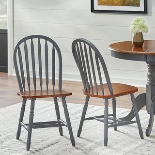 Simple Living Carolina Solid Wood Spindle Dining Chairs (Set of 2) - Bed Bath & Beyond - 16685221 added by Danielle Hughes