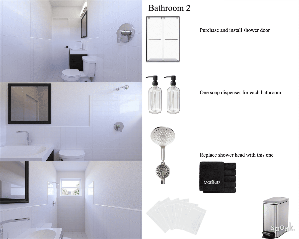 Bathroom Ideas designed by Breanna Selby
