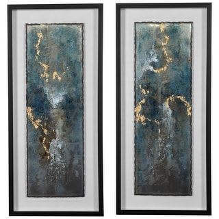 Uttermost Glimmering Agate Abstract Prints (Set of 2) - Bed Bath & Beyond - 33897306 added by Whitney Crutcher