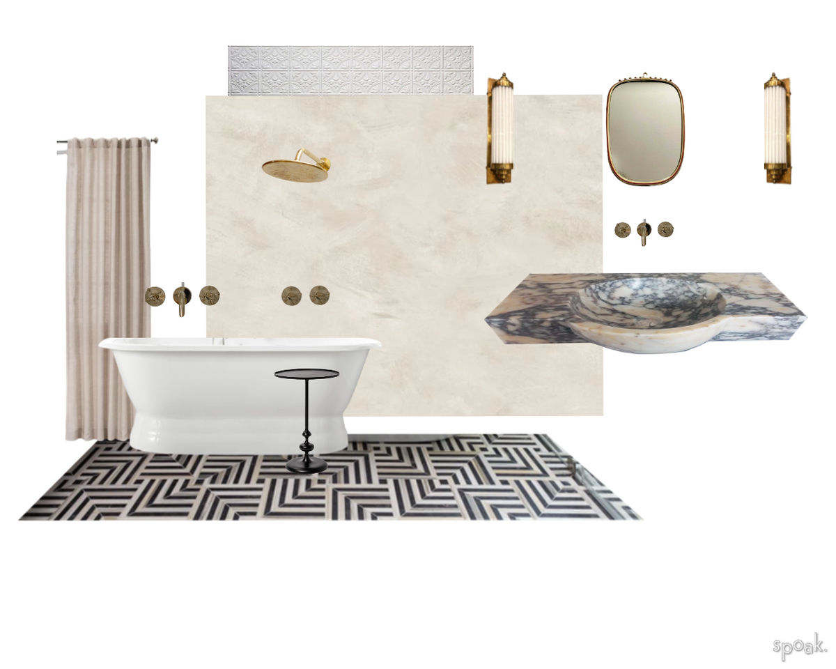 Bathroom Inspo designed by Madelynn Furlong