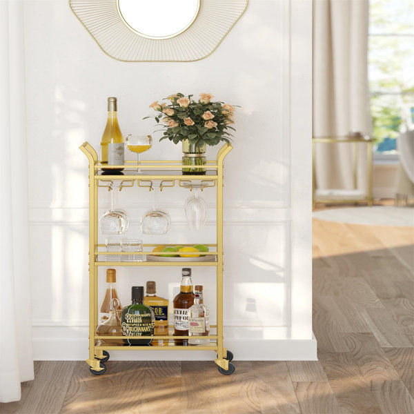 Bamel Metal Bar Cart added by Azure Thompson