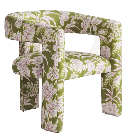 Simone Floral Effie Tripod Dining Chair added by Lauren Neuenhaus