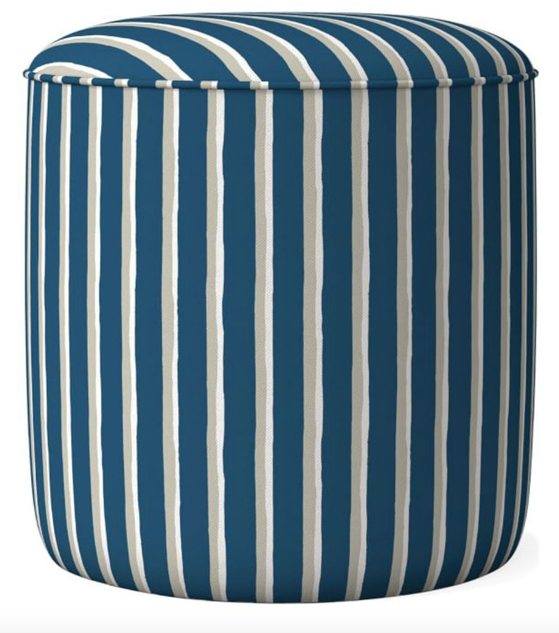 Roar & Rabbit™ Ottoman - Patterned added by Julia Byrum