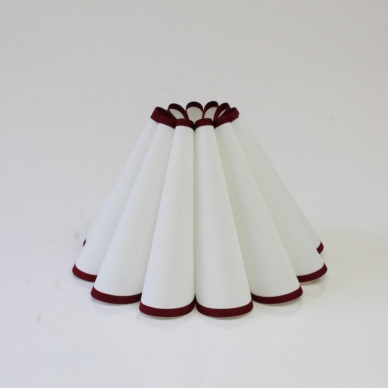Burgundy Trim Lampshade added by Nicole Crews