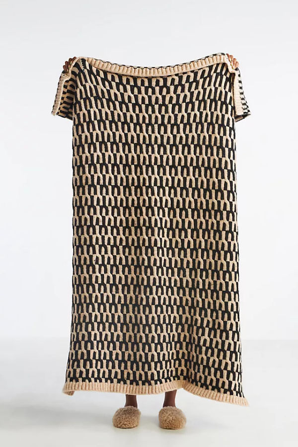 Knit Geo Throw Blanket added by Brittney Webber