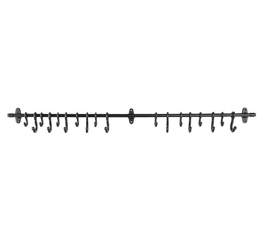 Wall Mounted Metal Bar with Hooks, 48" added by Bonnie Whitfield