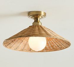 Flared Woven Flush Mount added by Caitlyn Fitzpatrick