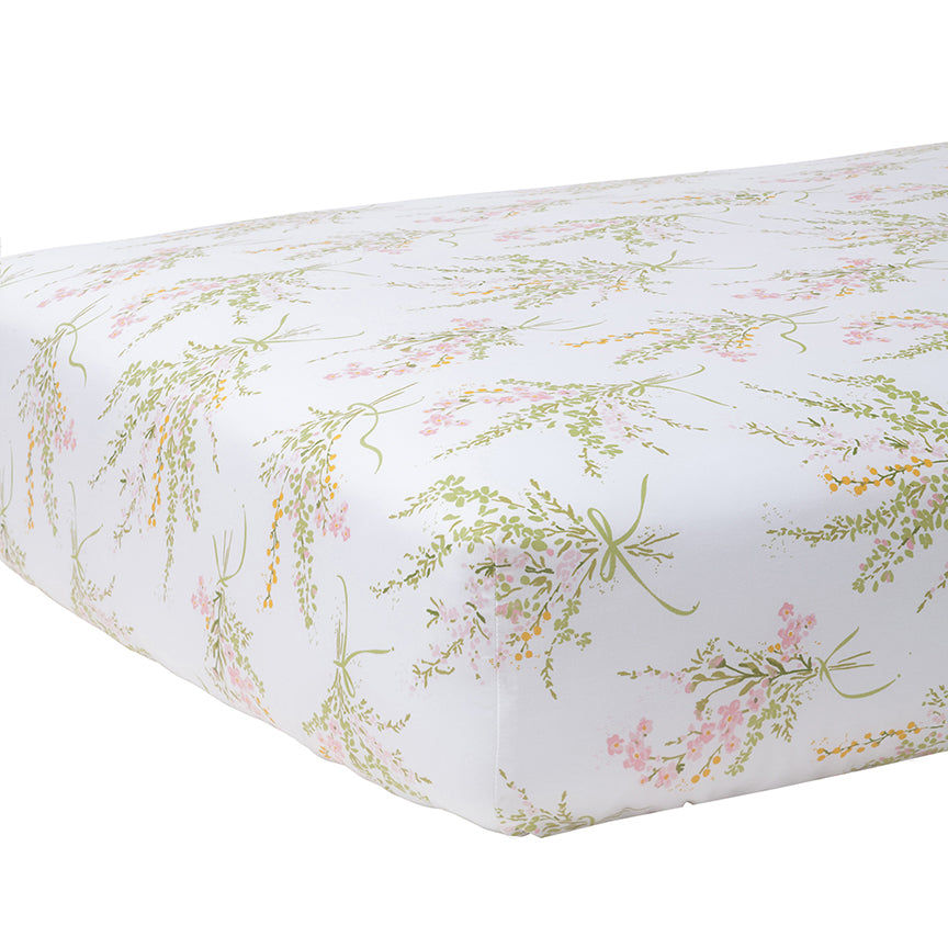 Truvy Pink Crib Sheet added by Chrissy Morrow