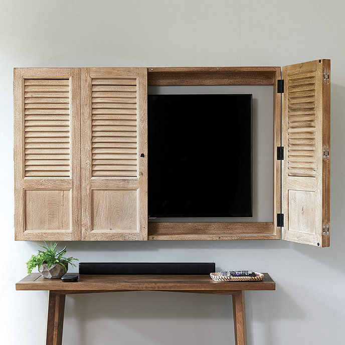Shutter TV Wall Cabinet added by Ruthann R