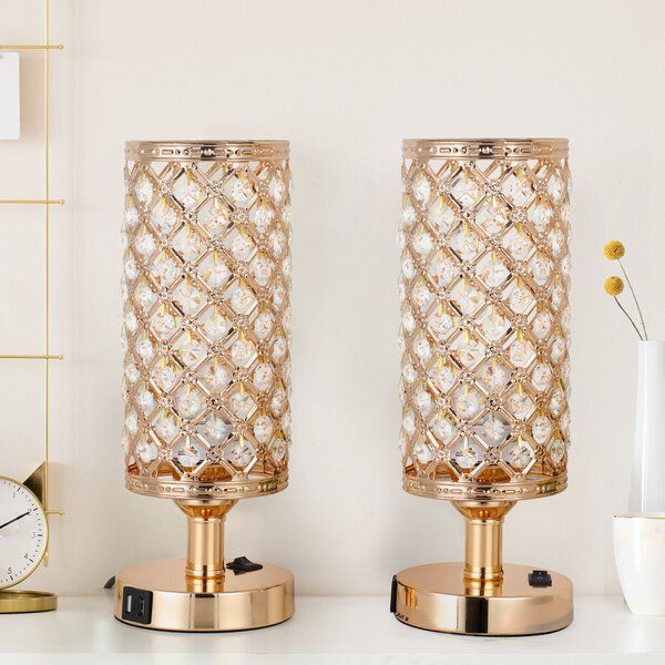 Dealia Metal USB Table Lamp added by Lauren Gisriel