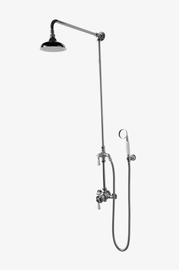 Highgate Handshower with Diverter and White Porcelain Handle added by Alta Projects