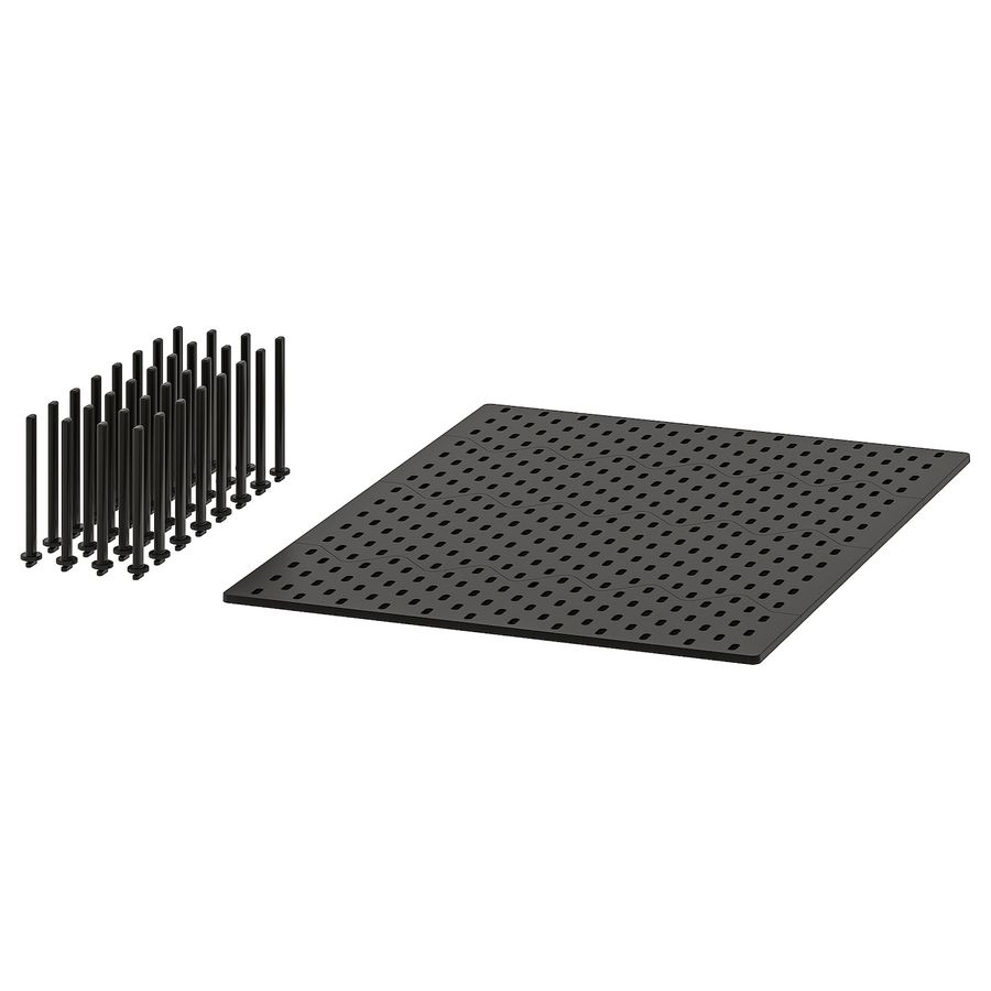 UPPDATERA Pegboard drawer organizer, anthracite, 30" - IKEA added by Spoak Member