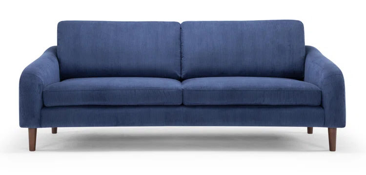 Lana 85" Round Arm Sofa with Reversible Cushions | AllModern added by Olga Dragieva