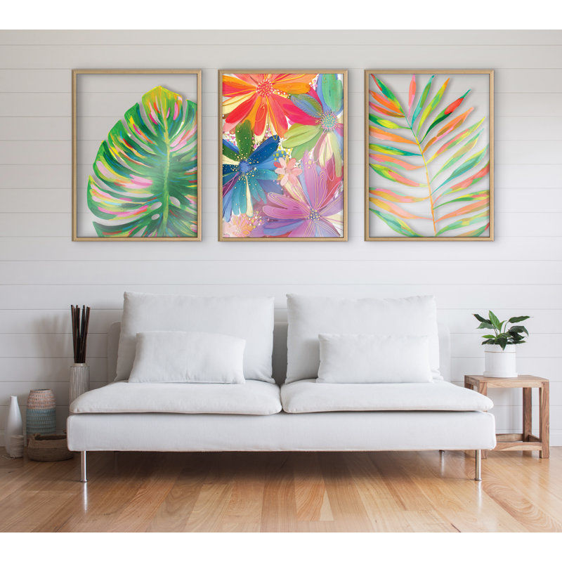 " Bayou Breeze Blake Monstera " by Ettavee Painting Print added by Hannah McKernan