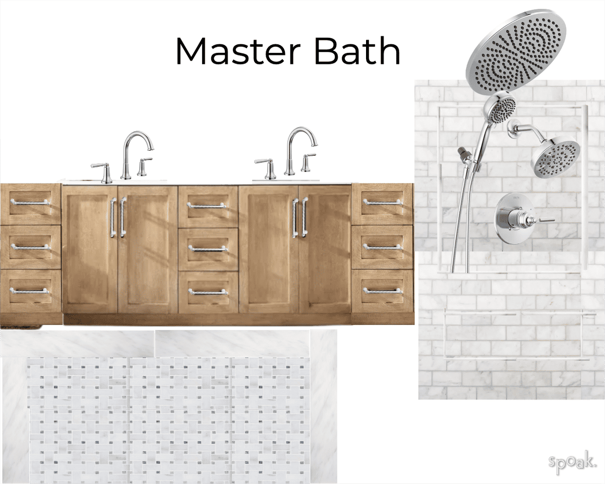 Bathroom Ideas designed by Kelly Whelan