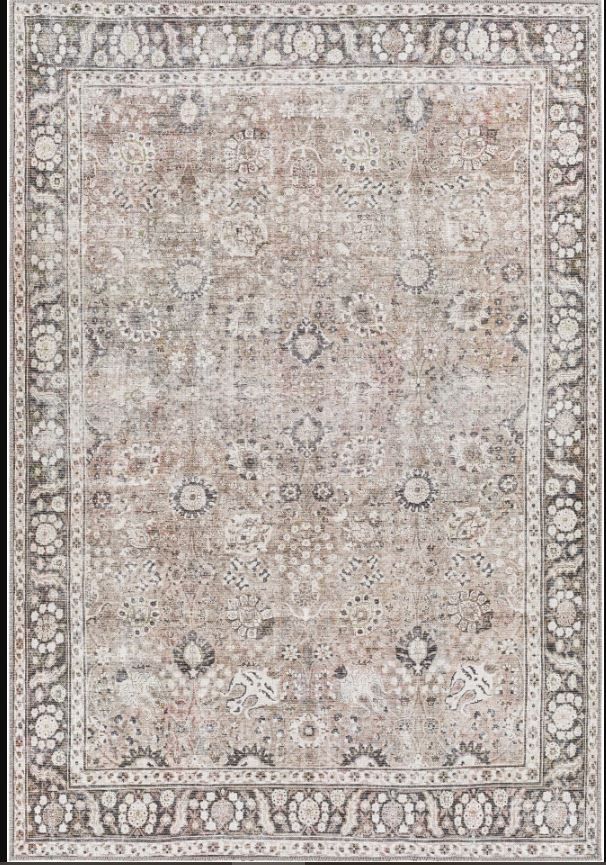 Brown Ganyangan Vintage Washable Area Rug added by Emily Wainwright