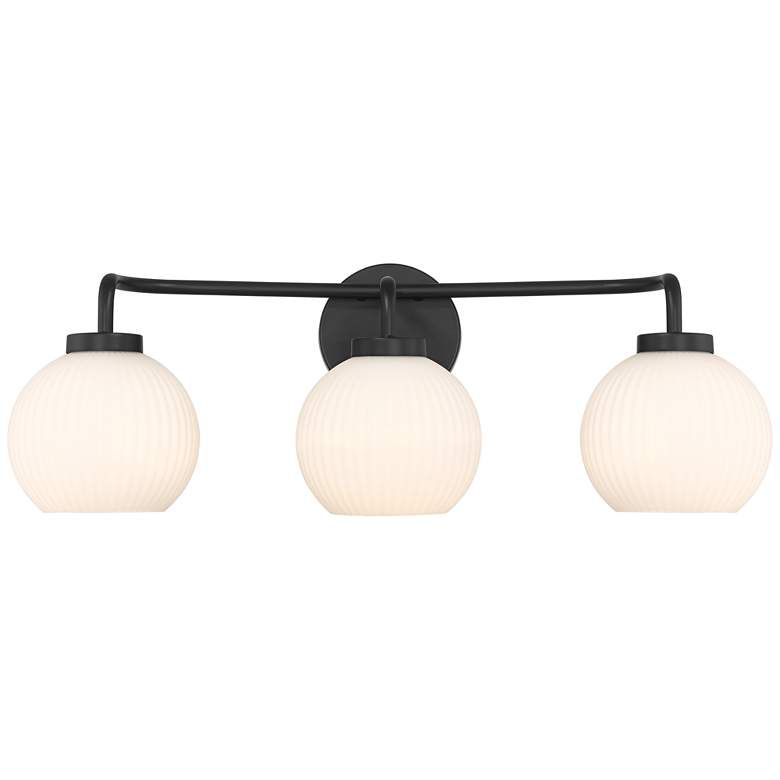 Possini Euro Nadia 24" Wide Black 3-Light Bath Light added by Rachel DeSchepper