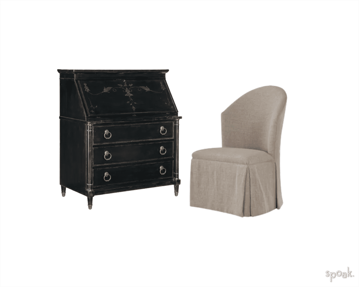Shabby Chic Office Inspo designed by Joni Christensen