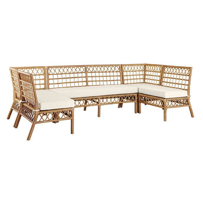 Rattan Banquette added by Sarah Jane Meek