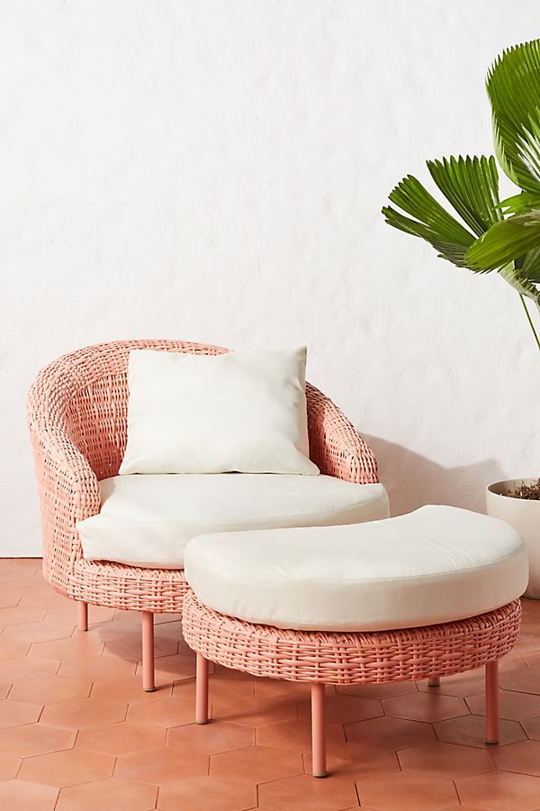 Lilith Chair & Ottoman added by Sharona Blockman