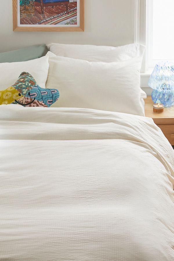 Clementine Seersucker Duvet Cover added by Samantha Newman