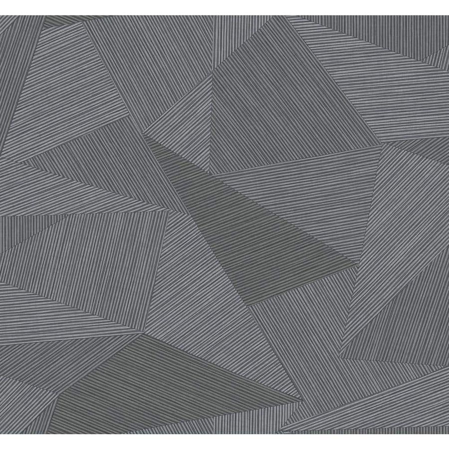 CASA MIA Geometric Triangles Dark Gray Paper Non-Pasted Strippable Wallpaper Roll (Cover 60.75 Sq. Ft.) WF40400 - The Home Depot added by Anna Valdez
