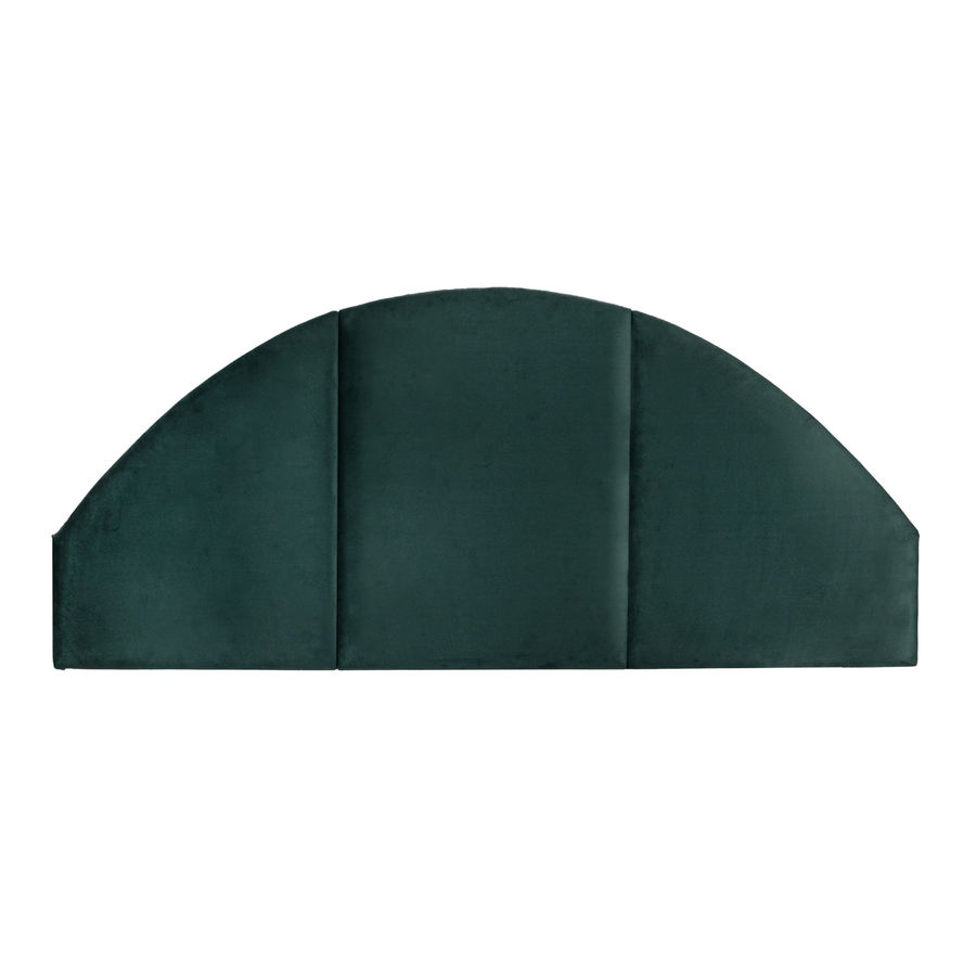 Latitude Run® Madri Velvet Upholstered Panel Headboard & Reviews | Wayfair added by Hannah McKernan