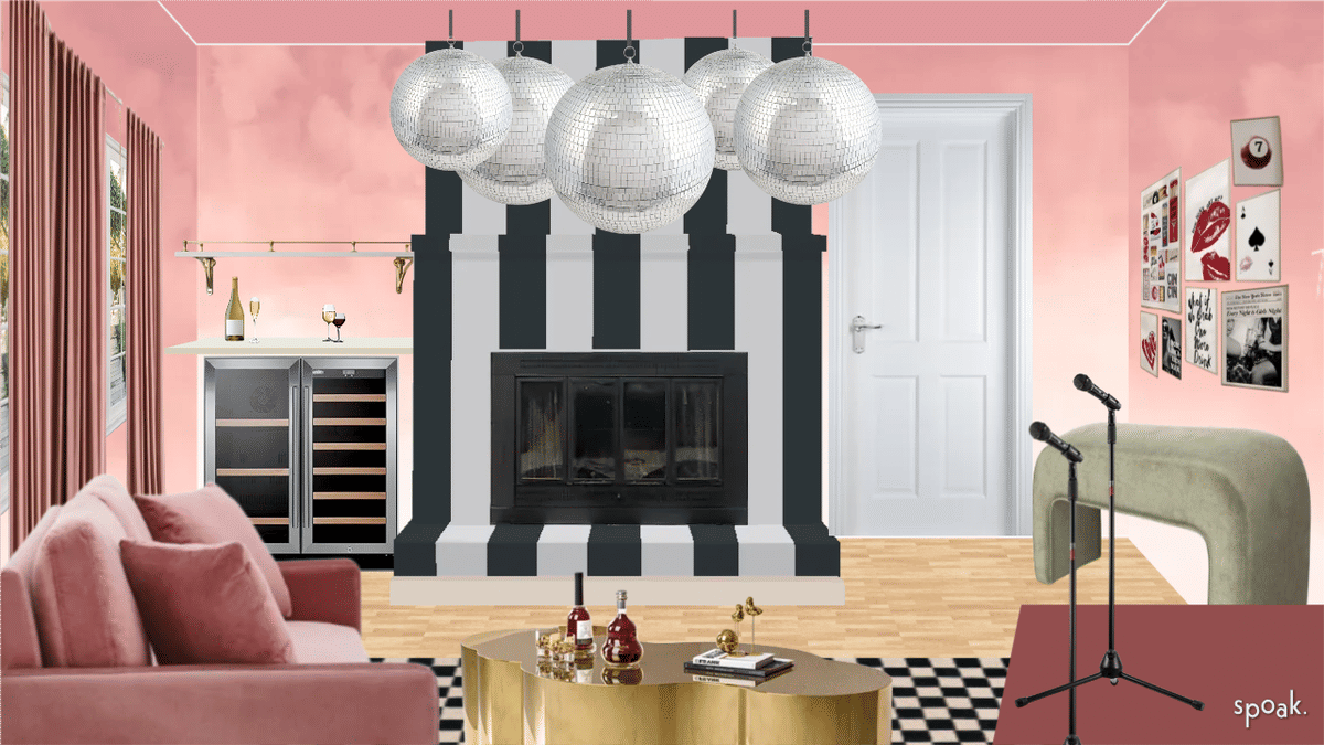 Living Room Inspiration designed by FLORENCIA C