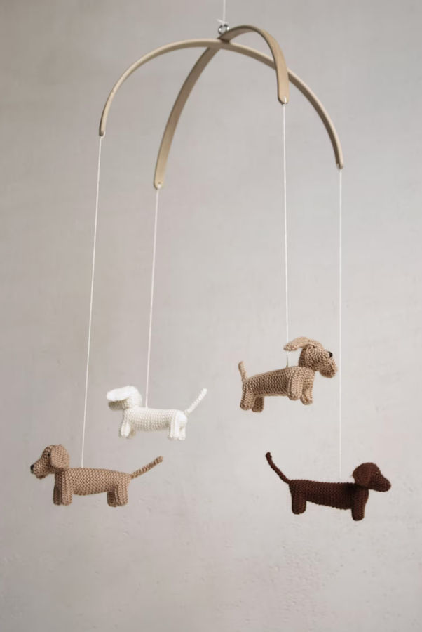 Baby Mobile / DACHSHUND Mobile / Dog Mobile / Puppy Mobile / - Etsy added by Madison Subry