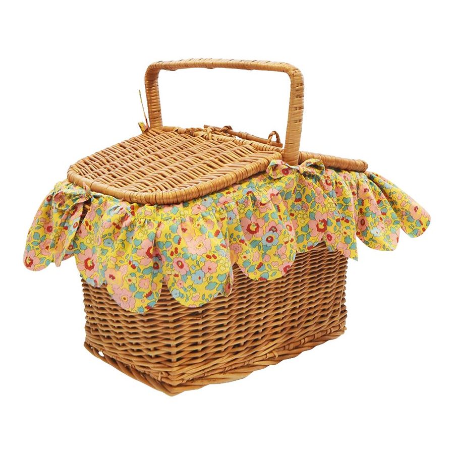 Coco & Wolf X Edit 58 Rectangle Wicker Picnic Basket Betsy Sunflower added by Lindsay Jones