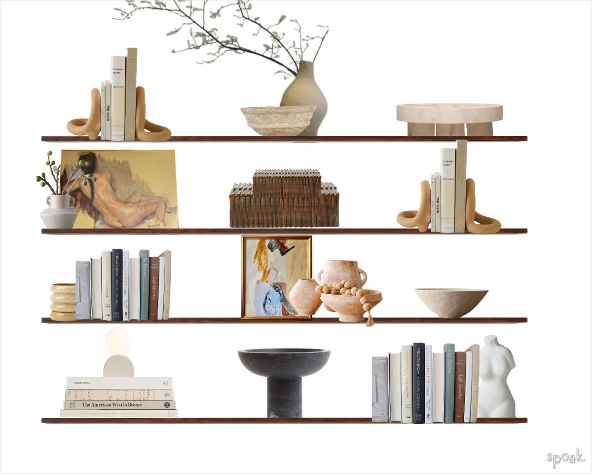 Japandi Study Inspo designed by Alicia Hammond
