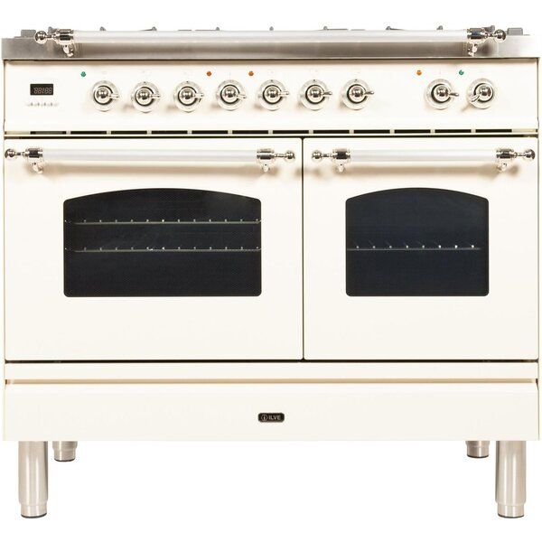 ILVE Nostalgie 40" 3.98 Cubic Feet Dual Fuel Freestanding Convection Range added by Morgan Hatch