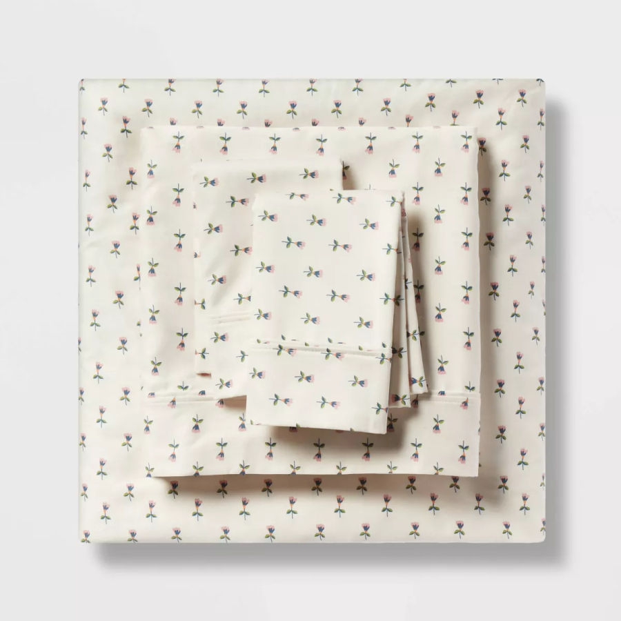 Printed Performance 400 Thread Count Sheet Set - Threshold™ added by CA Cash